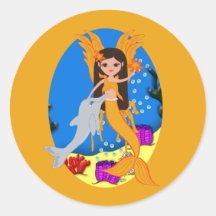 Valencia el sello del sobre de Merfaery Pegatinas