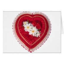 Valentine& - caja del corazón felicitación