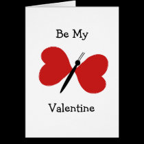 valentinebutterfly, sea mi, tarjeta del día de San tarjetas