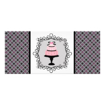 Vales del estilo del boutique de la panadería lona personalizada