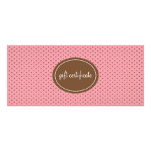 Vales punteados polca del estilo del boutique lonas personalizadas