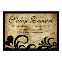 Vales sofisticados modernos del salón invitación personalizada