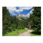 Valle de Dolomiti - de Fassa Tarjeta Postal