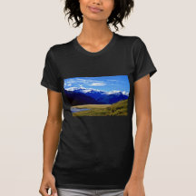 Valle de la montaña, parque nacional de aspiración camiseta