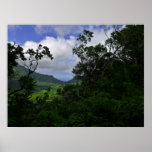 Valle de Nuuanu, O'ahu Poster