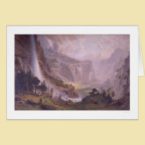 Valle de Yosemite tarjetas