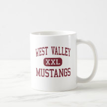 Valle del oeste - mustangos - alto - Hemet Califor Taza