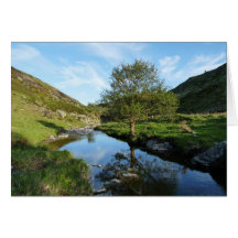 Valle feliz Northumberland, Inglaterra Felicitacion