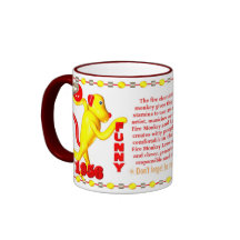 Valxart 1956 2016 2076 zodiacos Leo de FireMonkey Tazas