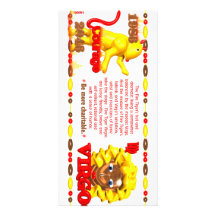 Valxart 1986 2046 virgos del zodiaco de FireTiger Tarjetas Personales