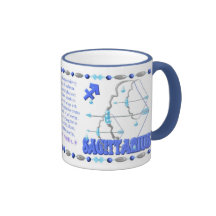 Valxart 1992 2052 sagitarios del zodiaco de WaterM Tazas
