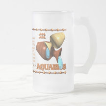 Valxart 1994 2054 acuarios del zodiaco de WoodDog Tazas
