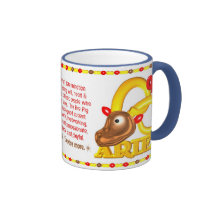 Valxart 2007 1947 2067 aries de FirePig del zodiac Taza De Café