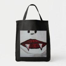 Vampier por la camiseta Joe McArt Bolsa Lienzo