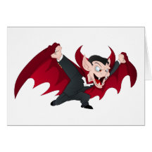 Vampir vampire grußkarten