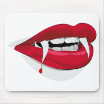 Vampire lips muis matten