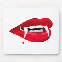 Vampirgebiss vampire set of teeth mousepad