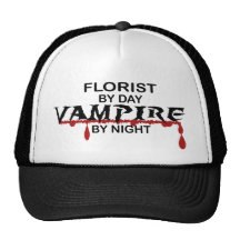 Vampiro del florista por noche gorro
