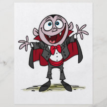 vampiro lindo flyer personalizado
