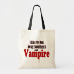 Vampiros meridionales atractivos bolsas lienzo