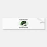 Vampiros y zombis de Philosoraptor Pegatina De Parachoque