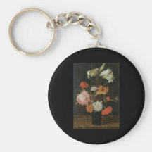 Van Fornenburgh Bouquet en un Roemer Llavero