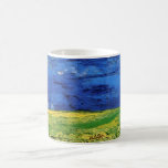 Van Gogh; Campo de trigo debajo del cielo nublado Taza