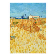 Van Gogh; Cosecha en Provence Comunicados Personales