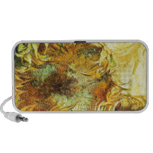 ~ Van Gogh de los girasoles F. 375 Altavoces De Viaje