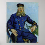 VAN GOGH - el cartero José Roulin Posters