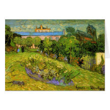 Van Gogh; El jardín de Daubigny, Le Jardin de Daub Tarjetas