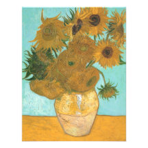 Van Gogh, girasoles del florero 12, graduación del Comunicados Personalizados
