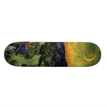 Van Gogh: "promenade" de la tarde Patineta Personalizada