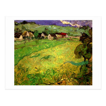Van Gogh Vessenots cerca del vintage fino de Auver Postales