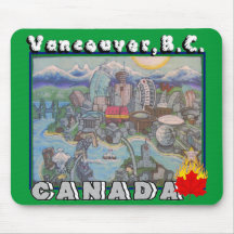 Vancouver A.C. Canadá Mousepad Alfombrilla De Raton