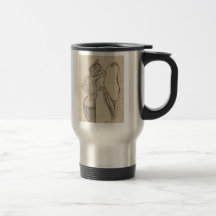 Vanidad de la sirena tazas de café