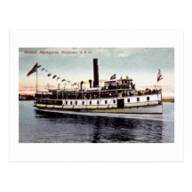 Vapor Machigonne, Harpswell, S.B. Co. Postal