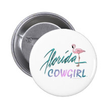 Vaquera de la Florida de la CAMISETA Pins