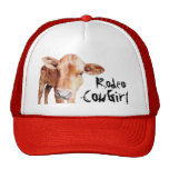 Vaquera del rodeo o gorra del camionero del vaquer