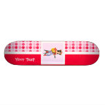 Vaquera linda con la guitarra patinetas personalizadas