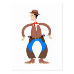 Vaquero Joe Tarjeta Postal