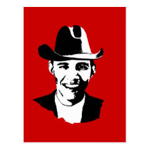 Vaquero Obama Postal