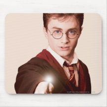 Vara de los puntos de Harry Potter Alfombrillas De Raton