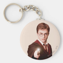 Vara de los puntos de Harry Potter Llavero Personalizado
