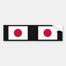 Variante   de Japón, Japón Etiqueta De Parachoque