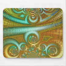 Variedades 6, Mousepad del oro de la antigüedad Tapete De Raton
