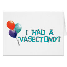 Vasectomía Felicitaciones