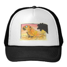 Vaso - el asomar del gallo gorros bordados