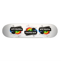 Vatican con sabor a fruta lindo patineta personalizada