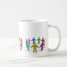vaya alrededor tazas de café